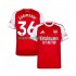 Camisola Arsenal Zubimendi 36 Homem Equipamento Primeiro 2025-2026 Manga Curta